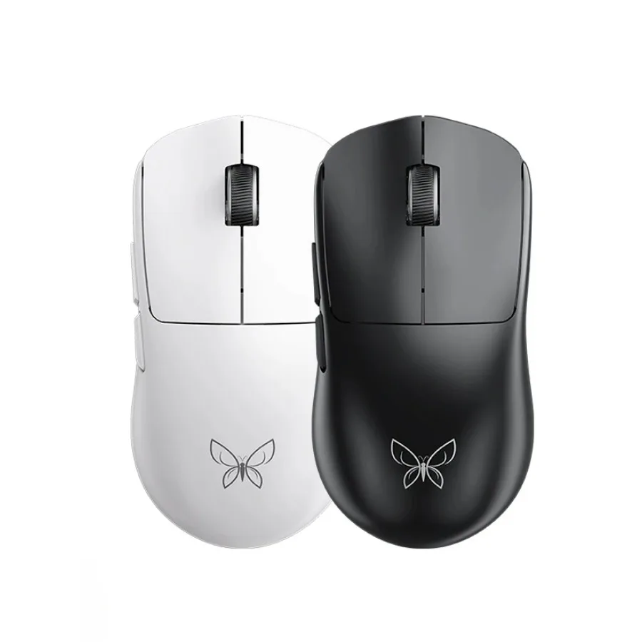 

XINMENG Butterfly 48g Lightweight PAW3395 Wired Tri-mode Wireless Gaming Mouse 2.4g Bluetooth Office Dual Battery Ergonomic