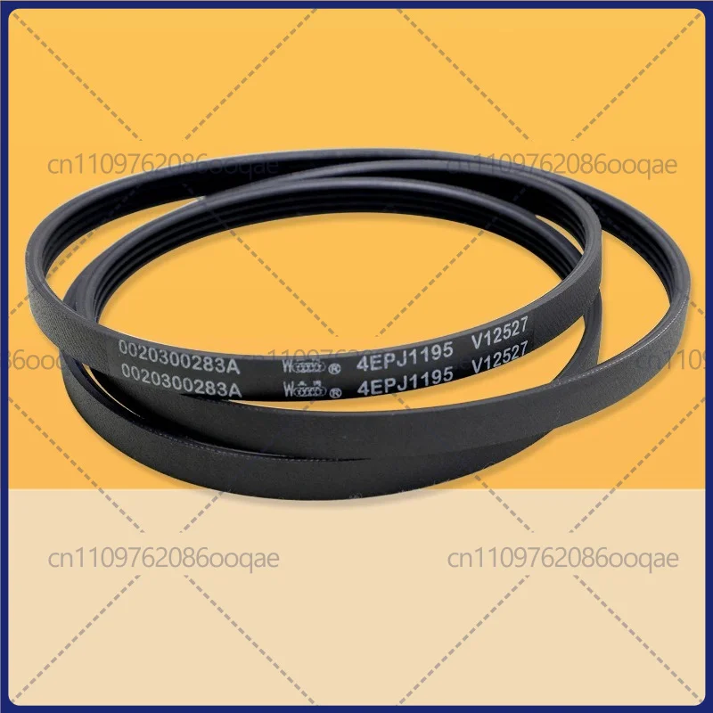 New 4EPJ1195 Drive Belt For Haier Front Load Washing Machine Triangular Belt Spare Parts