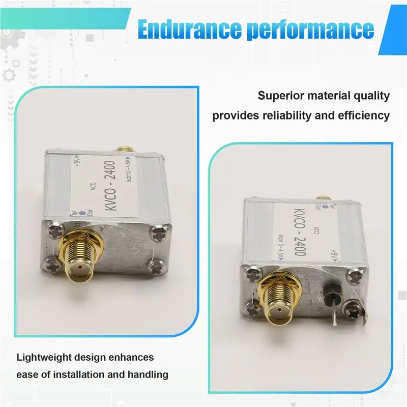 Voltage Controlled Oscillator, VCO, 2.4Ghz For RF Microwave, Signal Source, Signal Generator Module