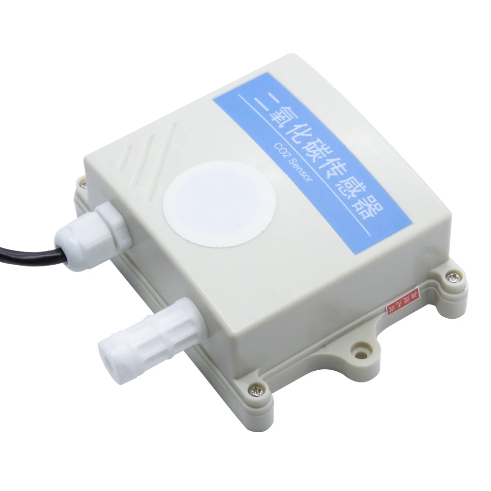 Transmissor do Dióxido de Carbono para a Casa Verde Sensor do Co2 Detector de Gás Rs485 Opcional 420ma 010v 05v 0-10v