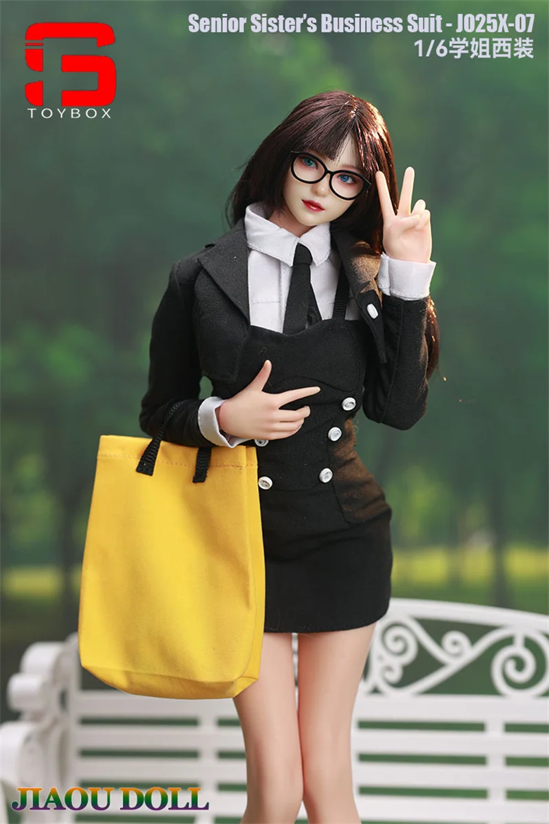 Costume de sœur ancienne, échelle JO25X-07, bretelles, robe à la taille, chemise, modèle de vêtements pour corps de figurine d'action de soldat PH TBL de 12 pouces, 1/6