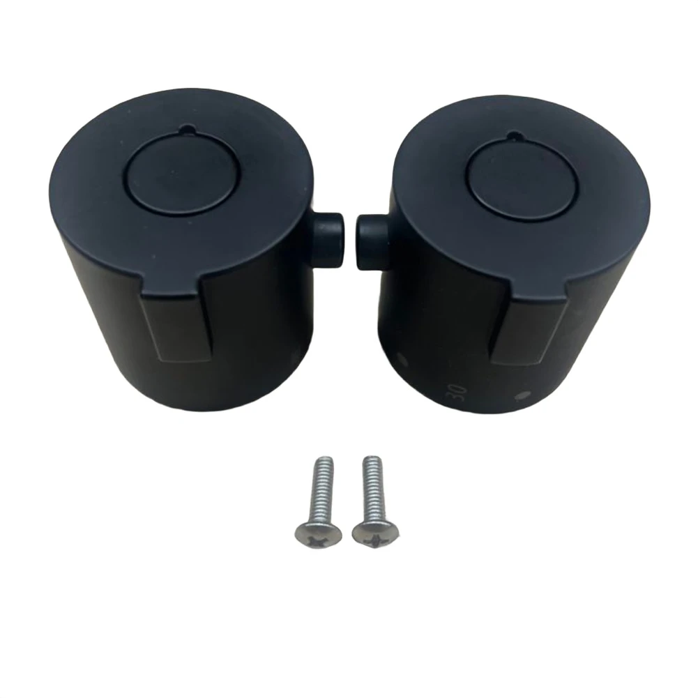 1 Pair Shower Temperature Control Handle Knob Adjustment Temperature Chrome Thermostatic Handle For Bathtub And Shower Faucets