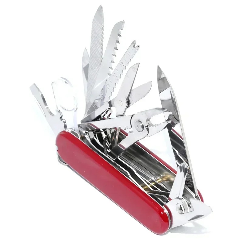 91mm Multi tool Pocket Knife 17 in 1 Multifunctional Folding Army Knives military survival knife 30 Basic Functions