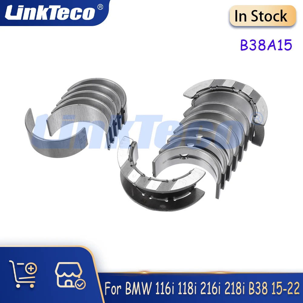 

Комплект подшипников коленчатого вала и шатунных подшипников для двигателей 1.5L T Gas B38A15 (подходит для BMW MINI Cooper 118I B38 11218658135)