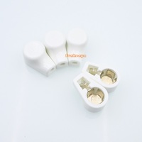 10 Piece Ceramic Electronic Tube Cap Shield Cap MCD For 811 845 805 FU80 FU33 TM90 Vintage Amplifier DIY