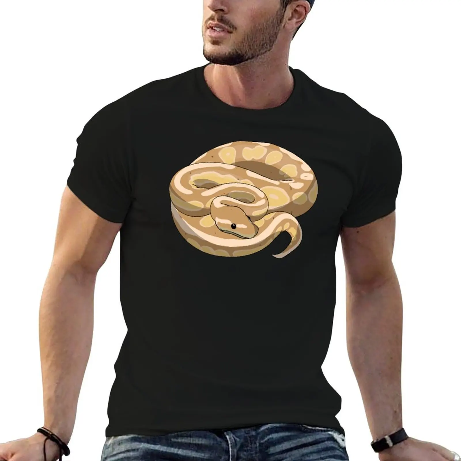 

Ball python juvenile coral glow morph T-Shirt sports fans anime t shirts graphic tee shirt mens funny t shirts