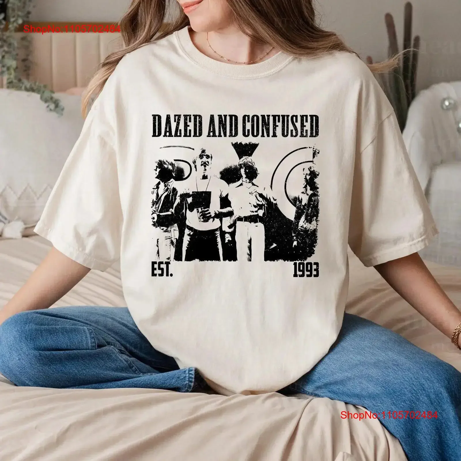 Dazed and Confused T Shirt Movie Vintage Retro Classic s for him Christmas vintage Washed Comfortable designer clothes