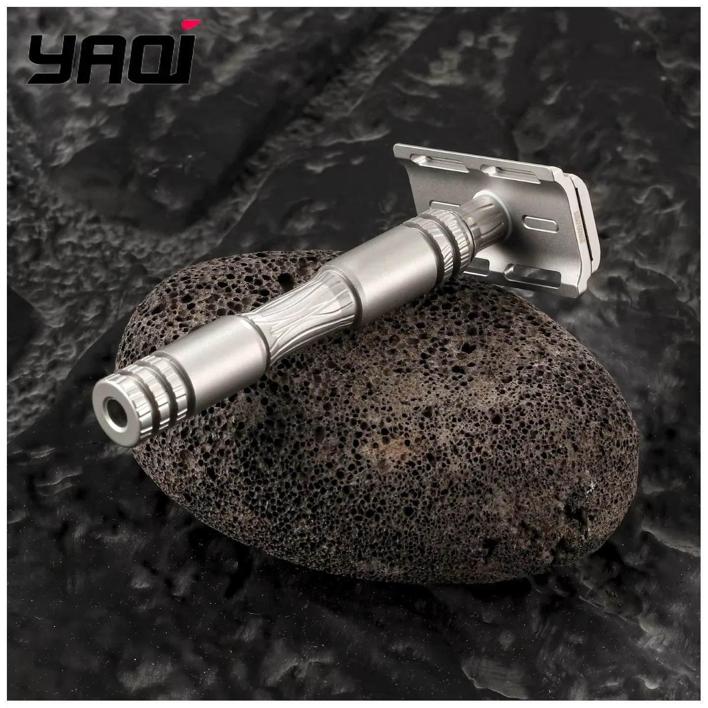 YAQI with Adjustable Handle for Smooth Shave 316 Stainless Steel Version Safety Razor for Men And Women Mens Grooming Tools