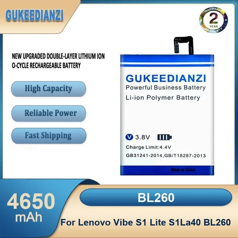 بطارية لينوفو فيبي P2 K6 شوت ماكس S1 لايت X2 X2-TO S1 S1c50 S1a40 X S960 Z K910 Z2 BL262 BL267 BL246 BL260 BL272 BL231 #4
