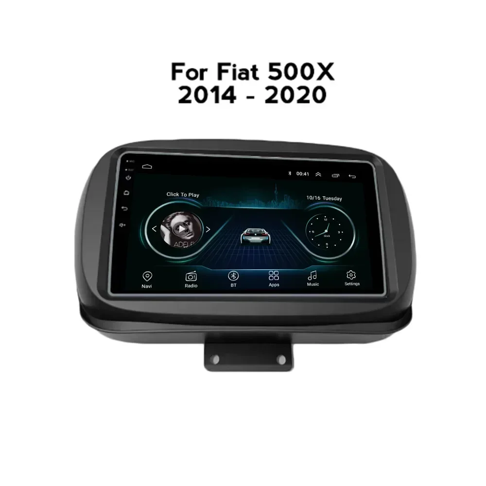 Car Radio GPS Android 13 Multimedia Video Player Auto Stereo Audio For Fiat 500X 2014 - 2050 Carplay NO DVD