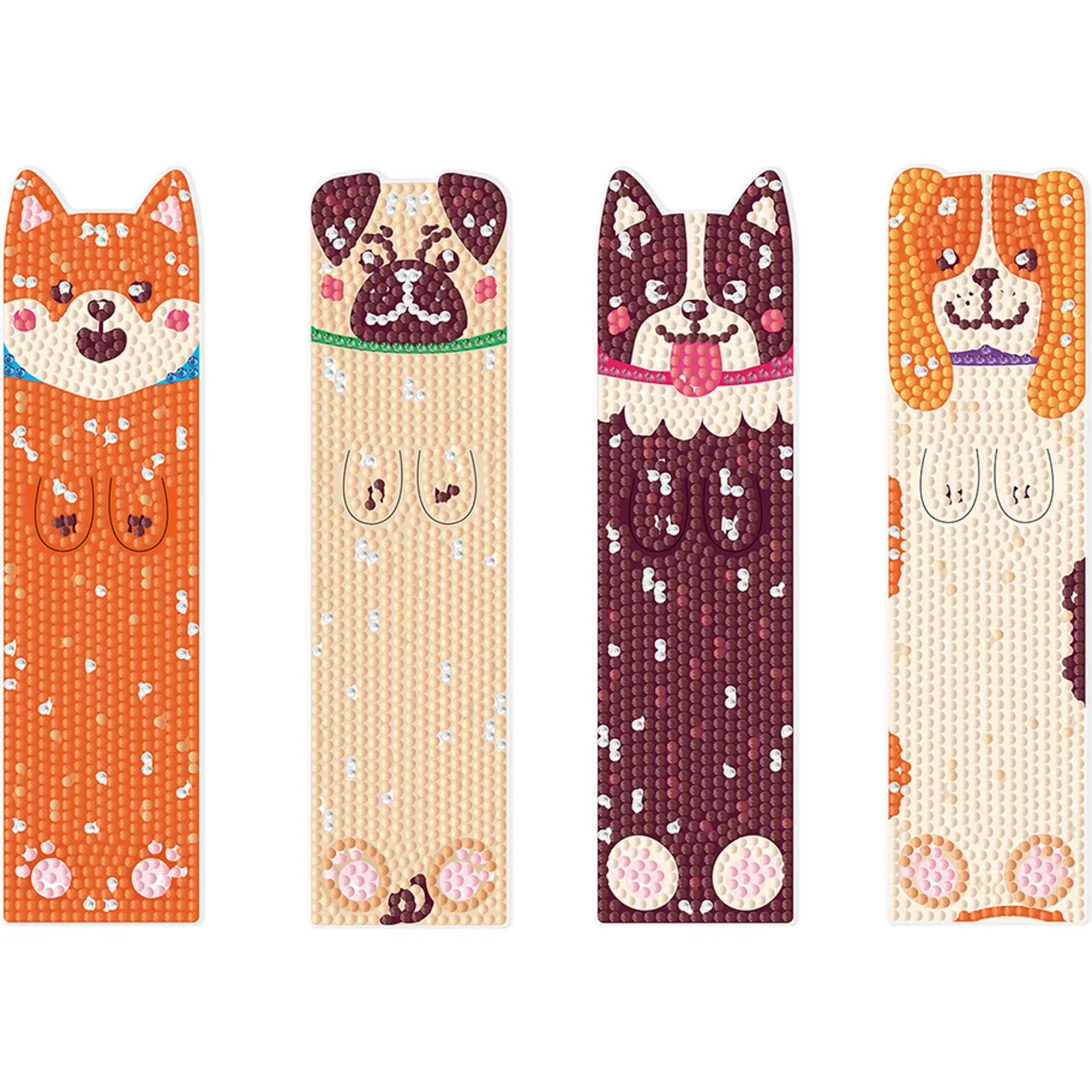 

3Pcs Cat Themed DIY Diamond Painting Bookmark Diamond Painting Art Bookmarks for Beginners Ideal Choice for Home Office Use