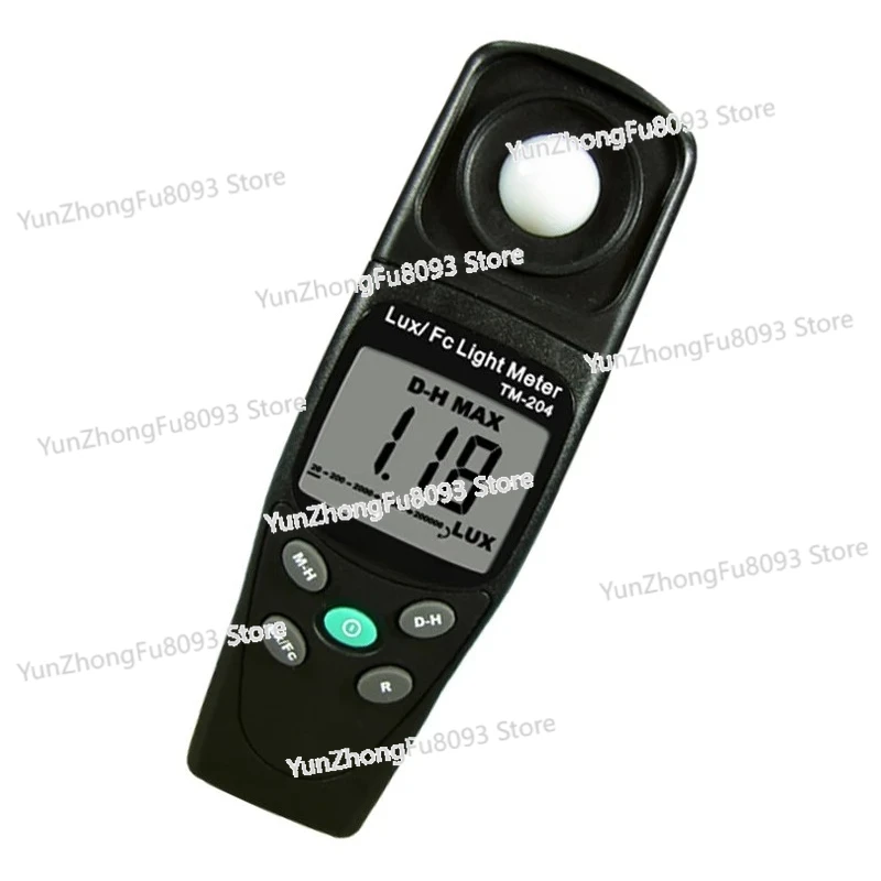 TM-204 Integrated Digital Light Meter Lux Photometer for Photography And Lighting Measurement