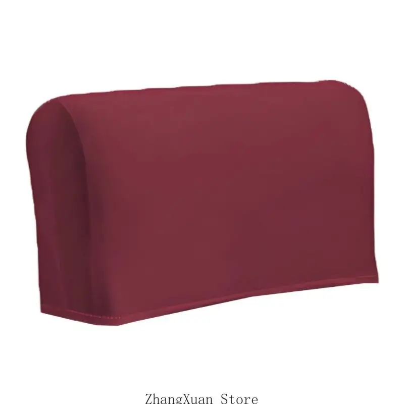 Minimalists Bürostuhl-Kopfstützenschutz, Polyester-Mischgewebe, rutschfeste Designs, passend für die meisten Stühle, 3 x – Detail 2