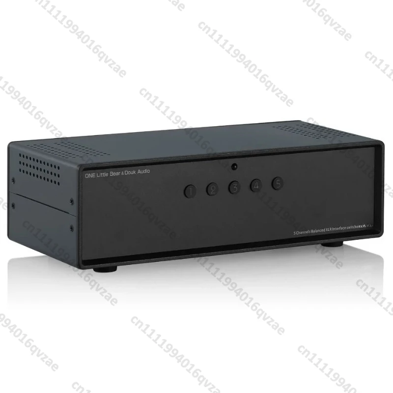 1 in 5 Out/5 in 1 Out XLR XLR Balanced Passive Selector, Audio Switcher 5-way Splitter