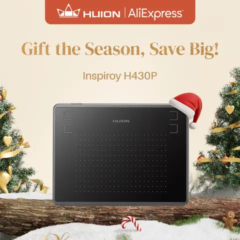H430P Digital Drawing Tablet HUION