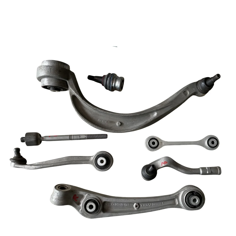 

For Porsche Macan 95B 2021-2023 2.0 Front Drive Shaft Steering Knuckle Hub Control Arm Swing Arm Tie Rod Kit