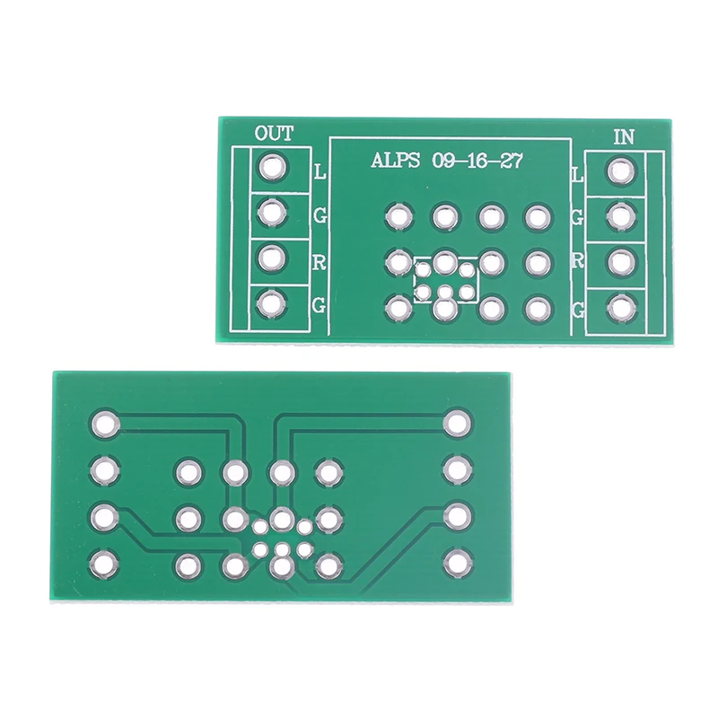 2PCS Potentiometer PCB Board Für Verstärker PCB Für ALPS 09 Typ 16 Typ 27 Typ