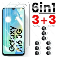 6In1 Soft Hydrogel Film Screen Protector for Samsung Galaxy A16 5G 4G Case Camera Glass SamsungA16 Samun Sansung A 16 16A 2024