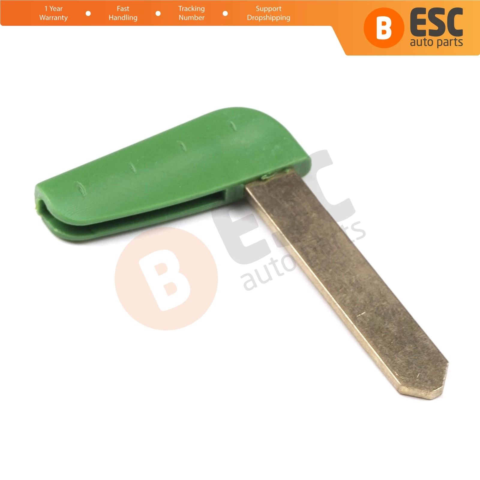 ESC Auto Parts EDP661 Smart Card Uncut Emergency Key Blade For Renault Espace Laguna Vel Satis Fast Shipment Ship From Turkey