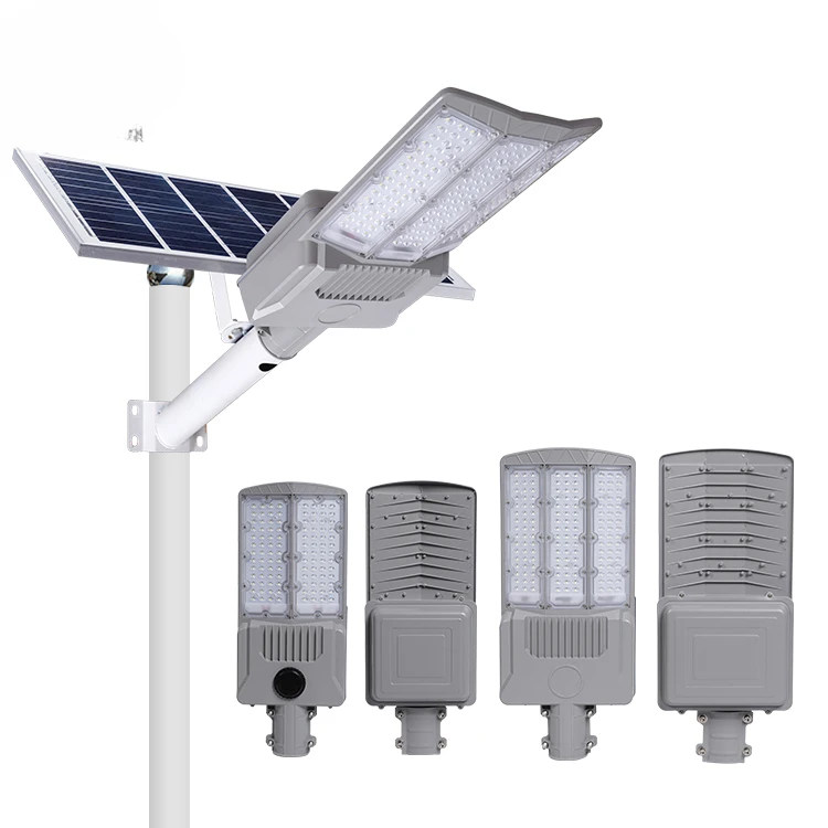 

StreetLight Ip65 Waterproof Outdoor Lighting Smd Solar Light 100w 150w Die-cast Aluminum Separate Led Solar Street Light