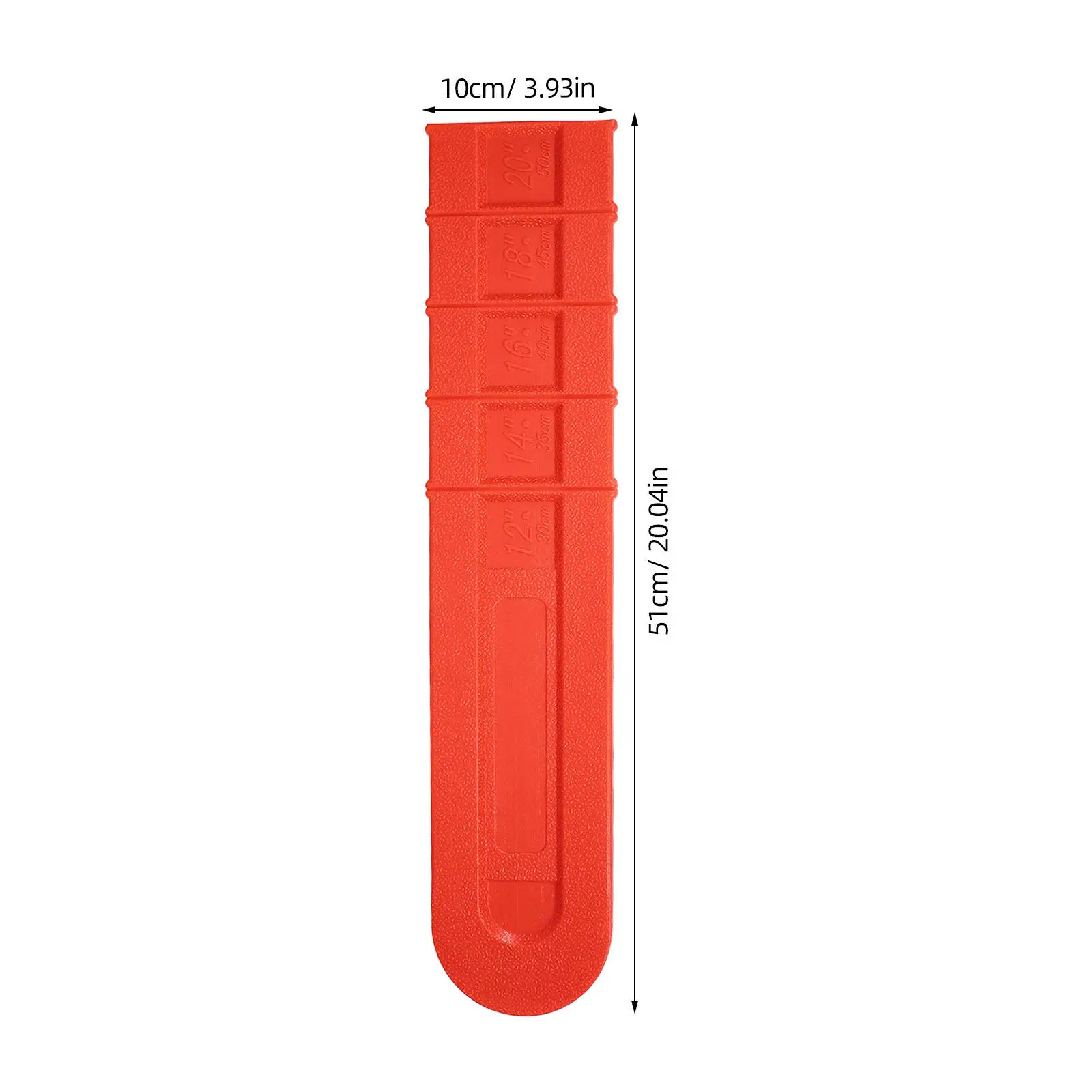 3Pcs Chainsaw Guide Bar Scabbard Cover Plastic Protective Sheath for 20 Inch Chainsaws Effortless Installation Universal