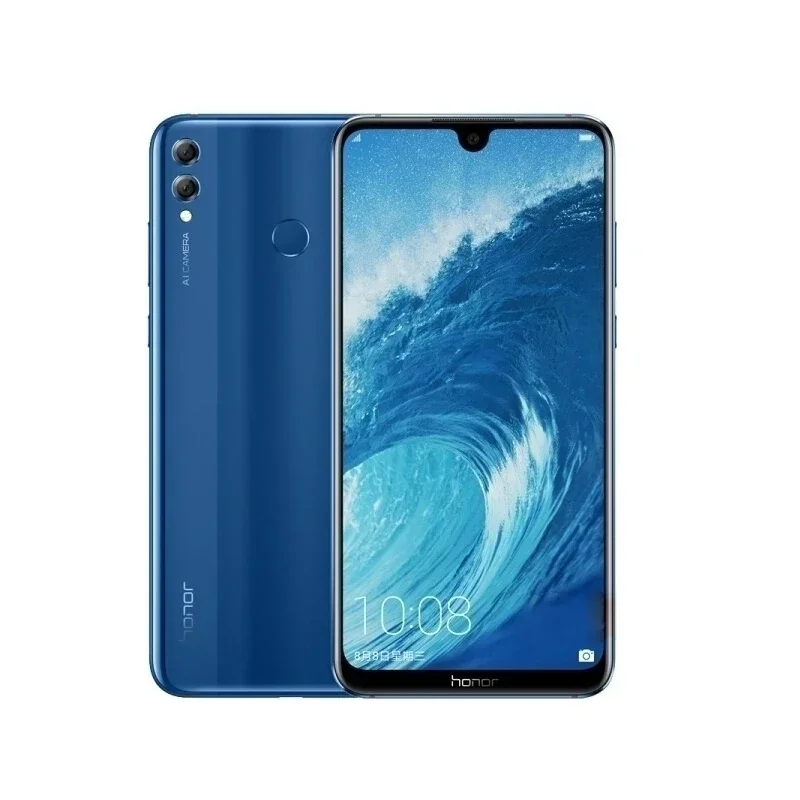 HONOR 8X MAX Smartphone Global firmware 7.12 inches 5000mAh CPU Snapdragon 660 Dual SIM Leather back cover used phoneused phone