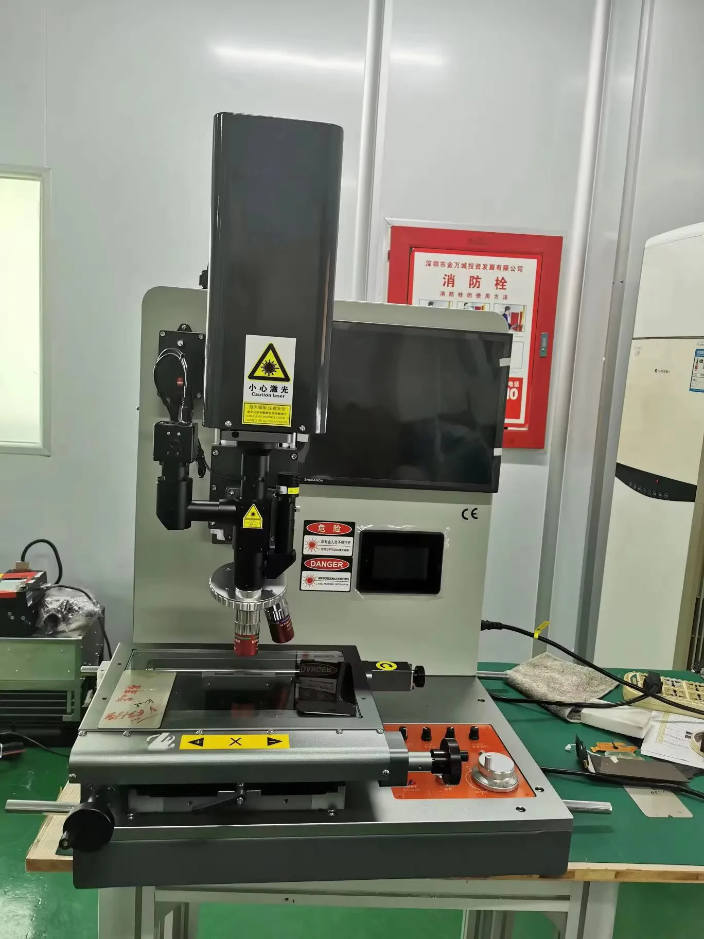 ZJWY 3P (All-In-One) OLED/LCD ITO Laser Hine Für Handy LCD Display Bildschirm E Entfernen COP/COF/OLED Korrosion Reparatur