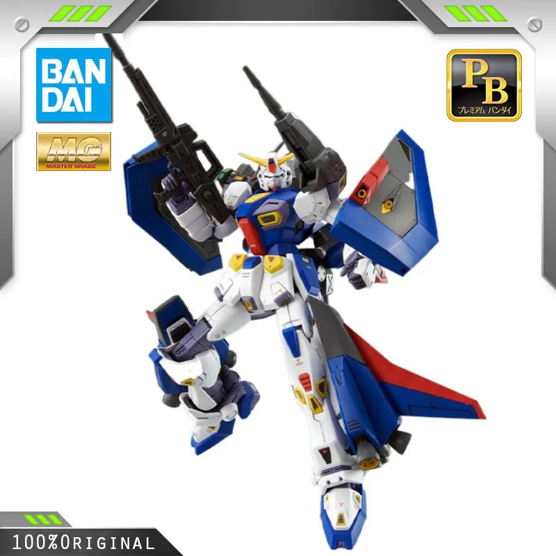 

Набор пластиковых моделей BANDAI Anime MG PB 1/100 F90P Gundam с глубоким вырезом, фигурки, рождественские подарки