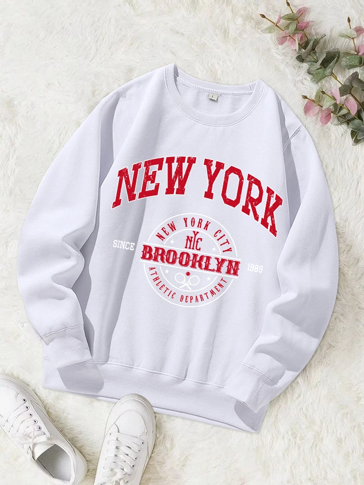 City Letter Interesting Combination Printing Men Hoodies Street Crewneck Hoodie Autumn Warm Hoody Hip Hop Comfortable Clothes
