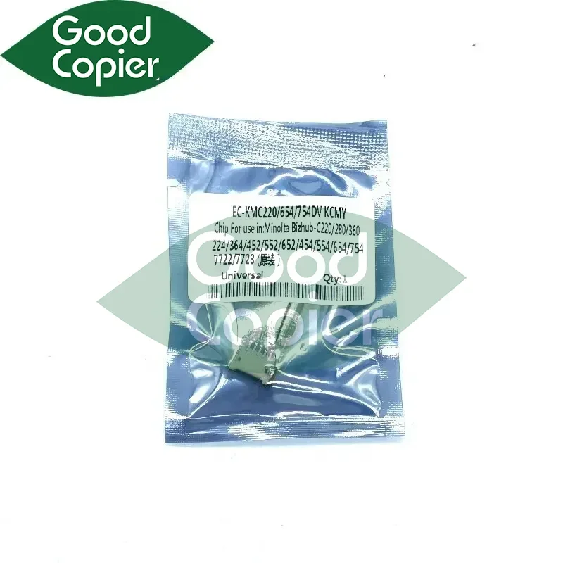 Original Developer Chip support for Konica Minolta BHC220 280 360 C224 284 364 454 554 754 652 Copier Parts