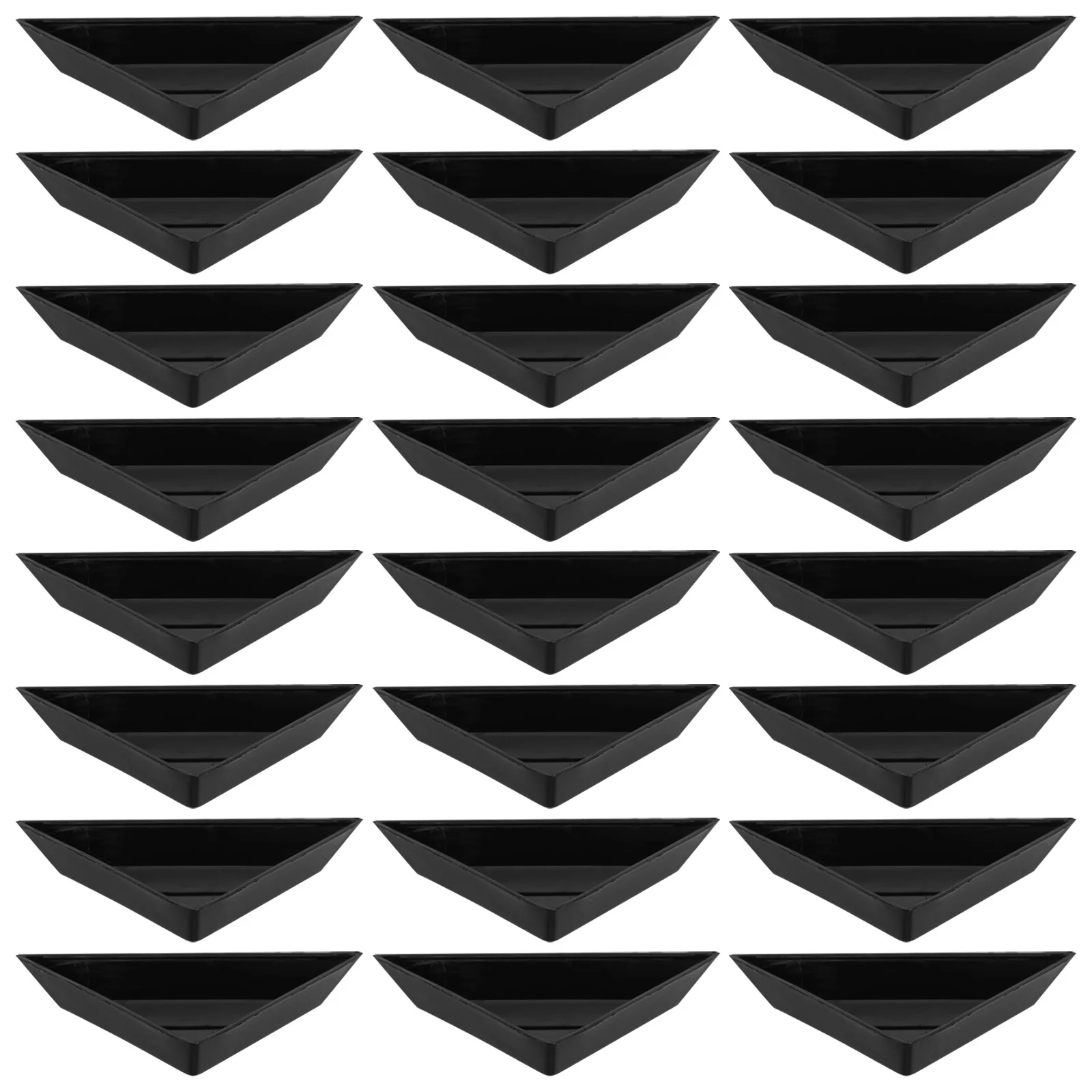 

30Pcs Triangle Bead Tray Stackable Plastic Organizer for Jewelry Diamond Art Rhinestone Crafts DIY Clay Beads Tray