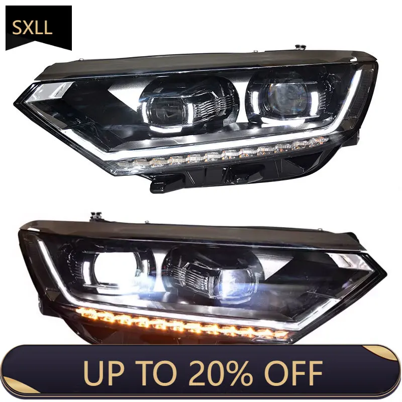 SXLL Odpowiednie do projektora reflektora typu T, dynamiczny sygnał kierunkowskazu B8, reflektor LED, soczewka DRL, części samochodowe, auto.