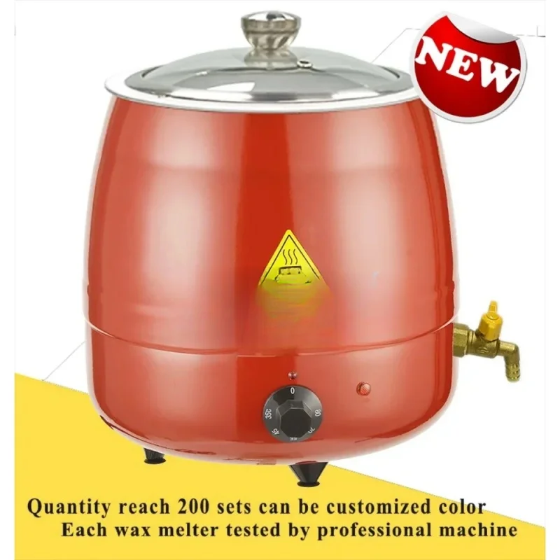 10L Red Color Stainless Steel Candle Making Kit Melting Wax Melter