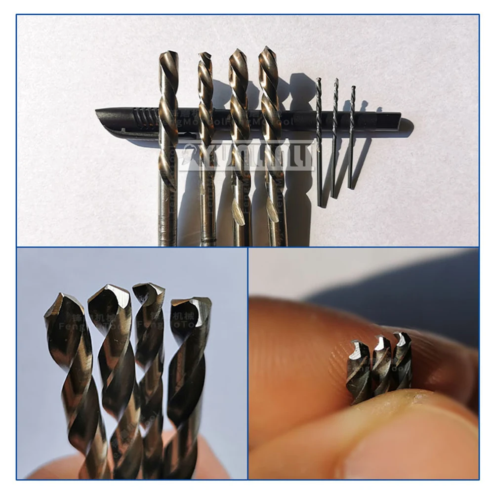 1-14mm Twist Drill Bit Grinde + extra grinding disc + 2mm clamp to Brazil
