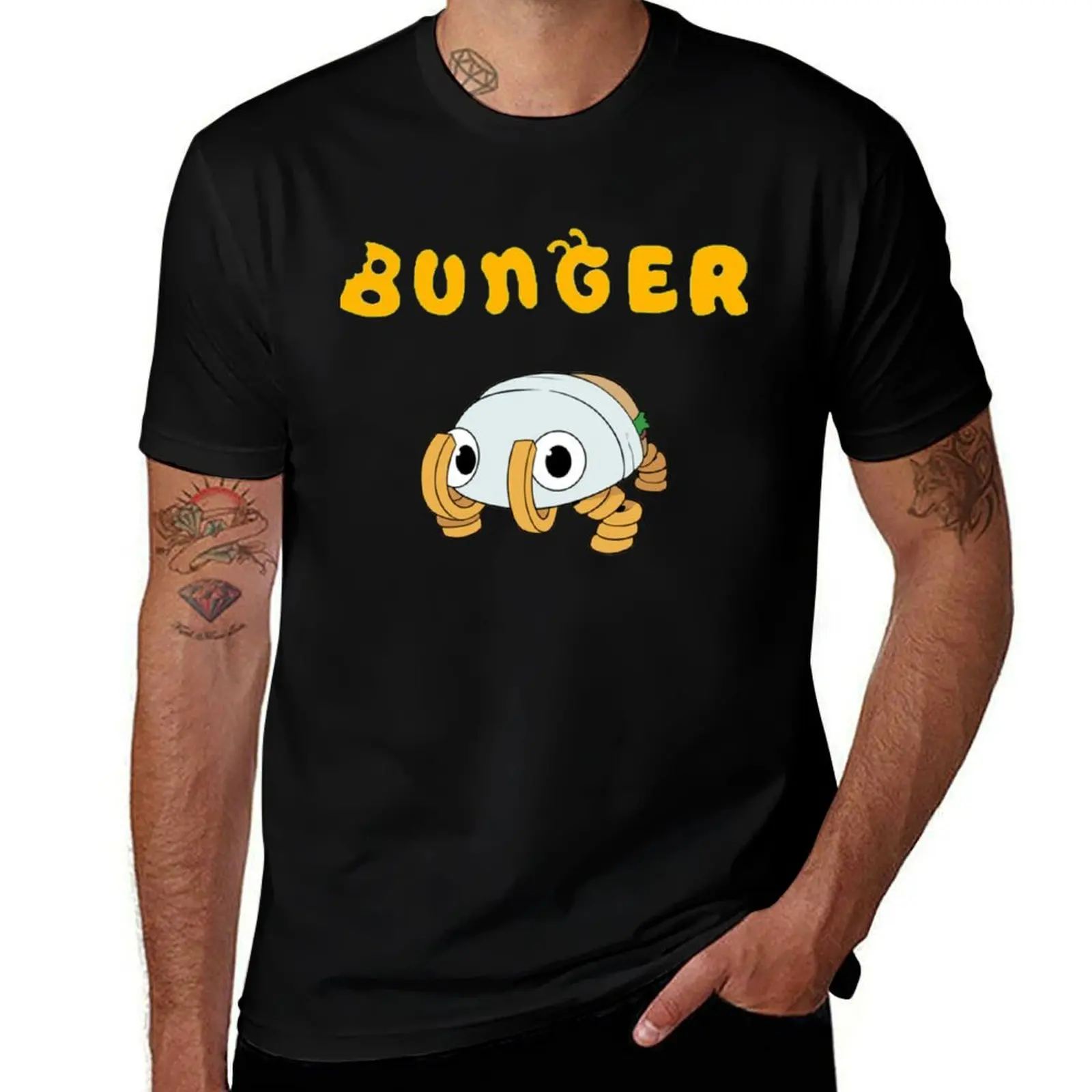 

Bugsnax Bunger Gift Idea For Fans T-Shirt man clothes anime shirt T-shirts oversize shirts men