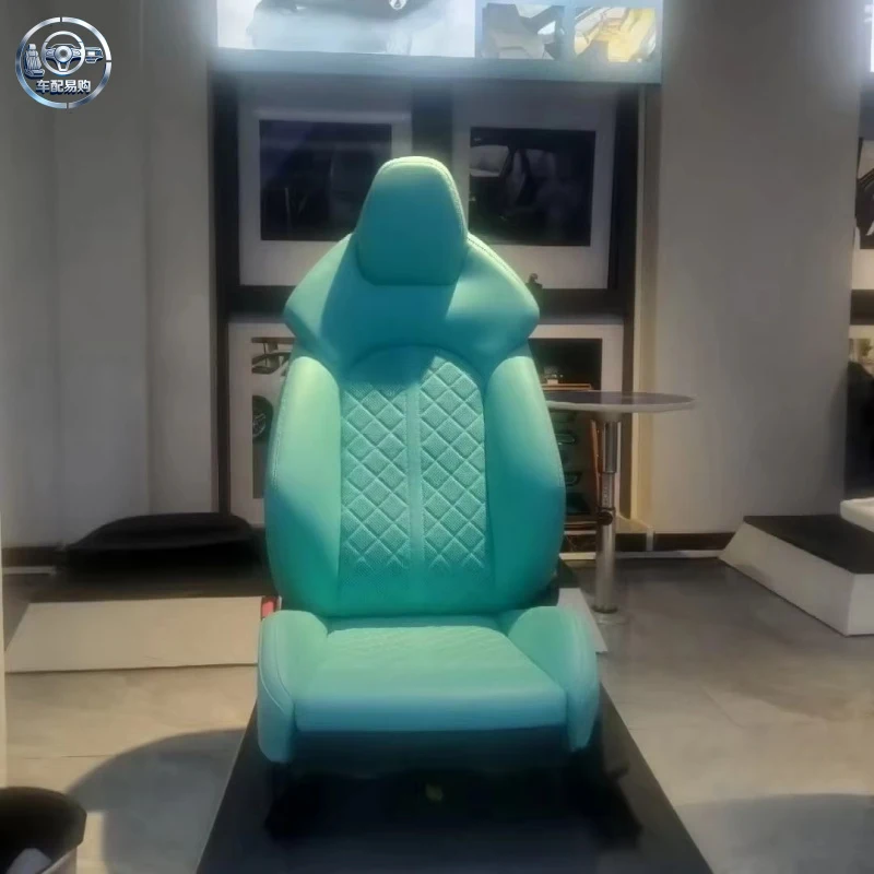 Car Luxury Sport Racing Seat Custom Carbon Fiber Panel Leather Cover Bucket Upgrade RS Seats for Audi A3 A4 A5 A6 A7 Q3 Q5