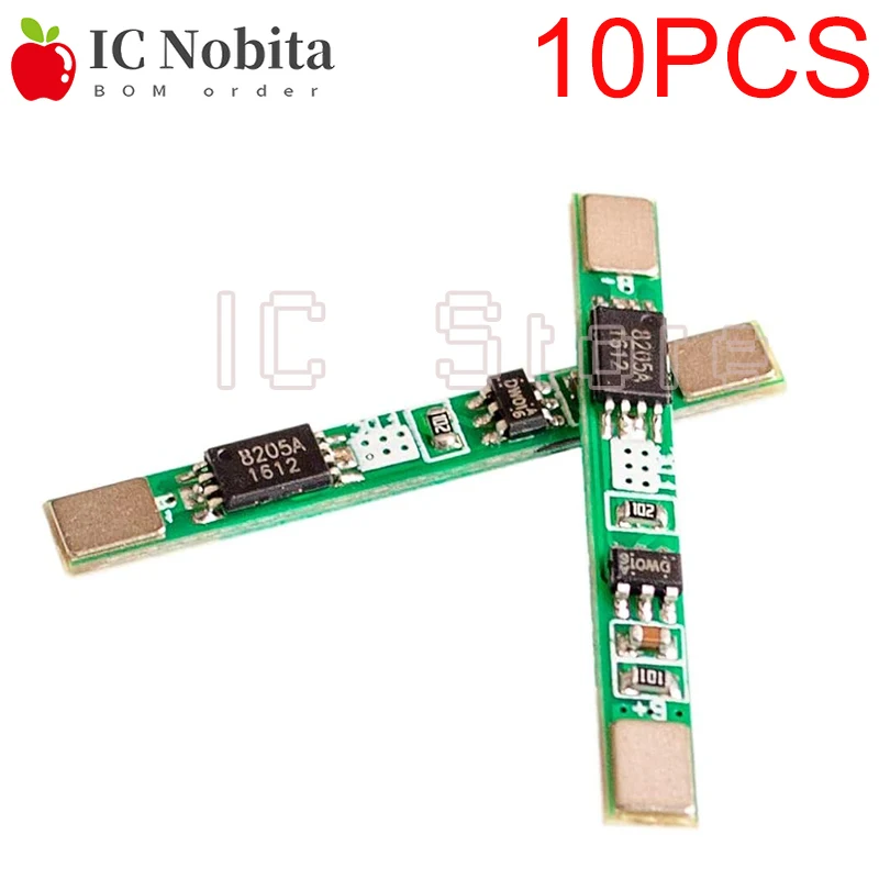 

10PCS 1S 3.7V 3A li-ion BMS PCM Battery Protection Board Module pcm for 18650 Lithium ion li Battery