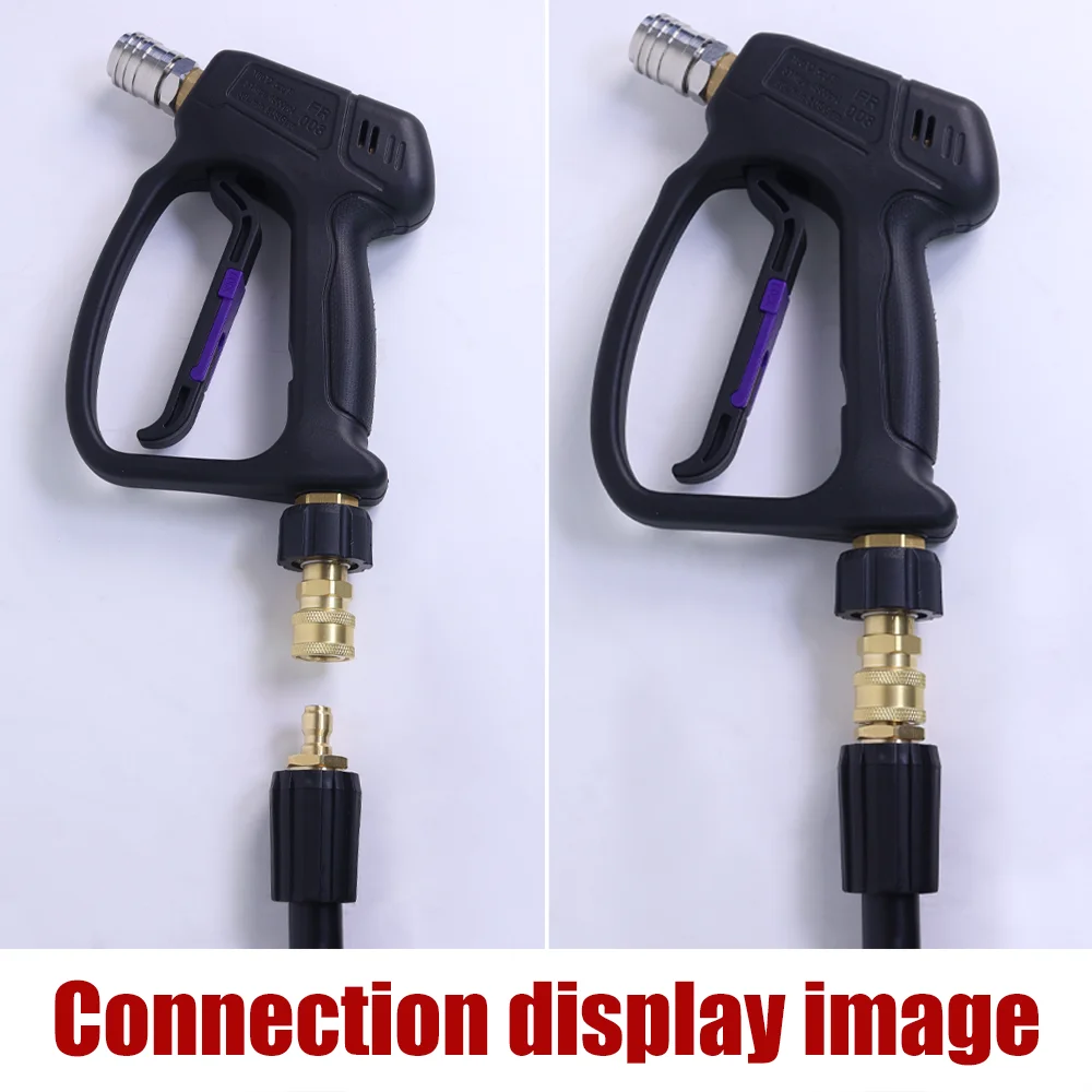 Zestaw adapterów do myjki wysokociśnieniowej Zestawy do szybkiego łączenia pistoletu z różdżką M22 do 1/4 Quick Connect 5000 PSI