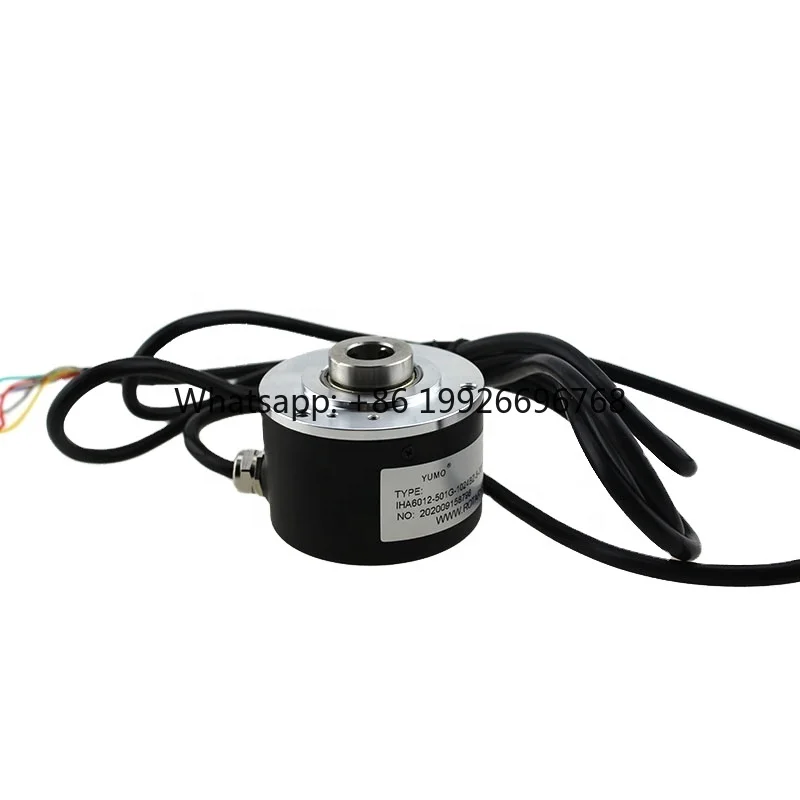 High quality IHA6012-501G-1024BZ-5-30F with 1024ppr 5V DC hollow shaft incremental rotary encoder sensor