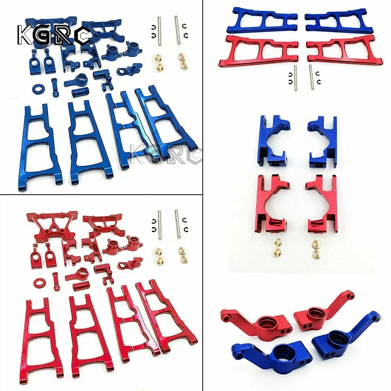 1 Set Aluminum Alloy Metal Upgrade Chassis Parts Kit For 1/10 Traxxas SLASH 4x4 RC Car Truck Parts Accessories