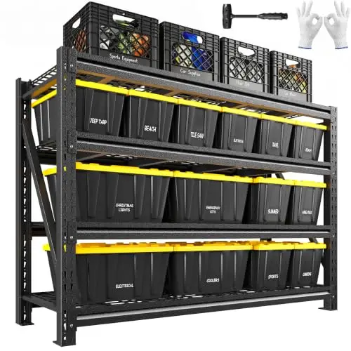5020LBS Heavy Duty Garage Shelving, 68.2