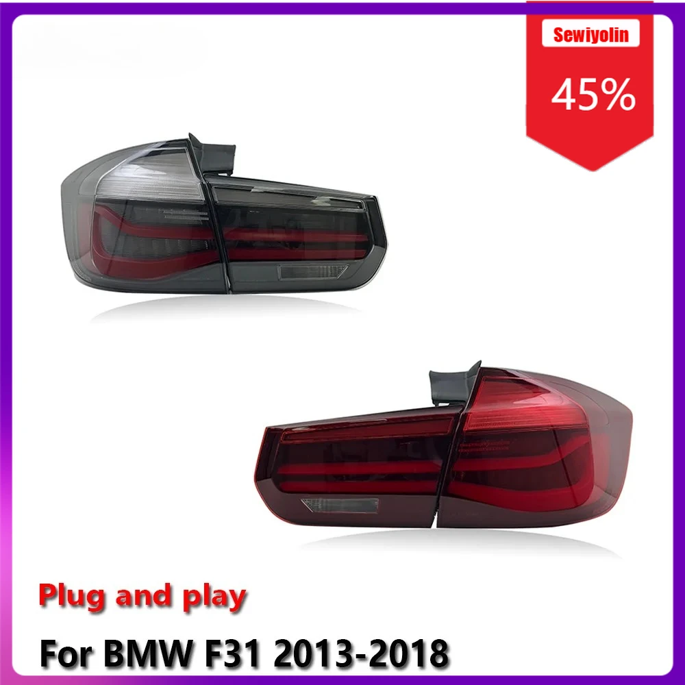 

Sewiyolin Car Accessories LED Lamp Auto Tail Lights For BMW F31 2013-2018 DRL Fog Rear Trailer Lamps Turning Signal Voiture Plu
