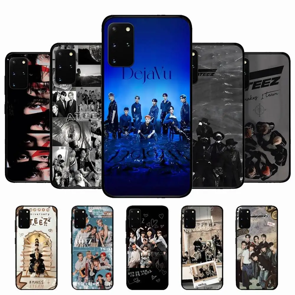 

Kpop A-ATEEZ Phone Case For Samsung S 24 Fe 25 Ultra Plus 20 Lite 21 30 22 23 24 22 Ultra 5G Fundas