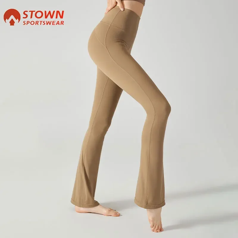 Stown Flare Yoga Pants Women Leggings for Fitness Women's Gym Clothes Tights Push Up Woman Leggins High Waist Bell-bottom Pants