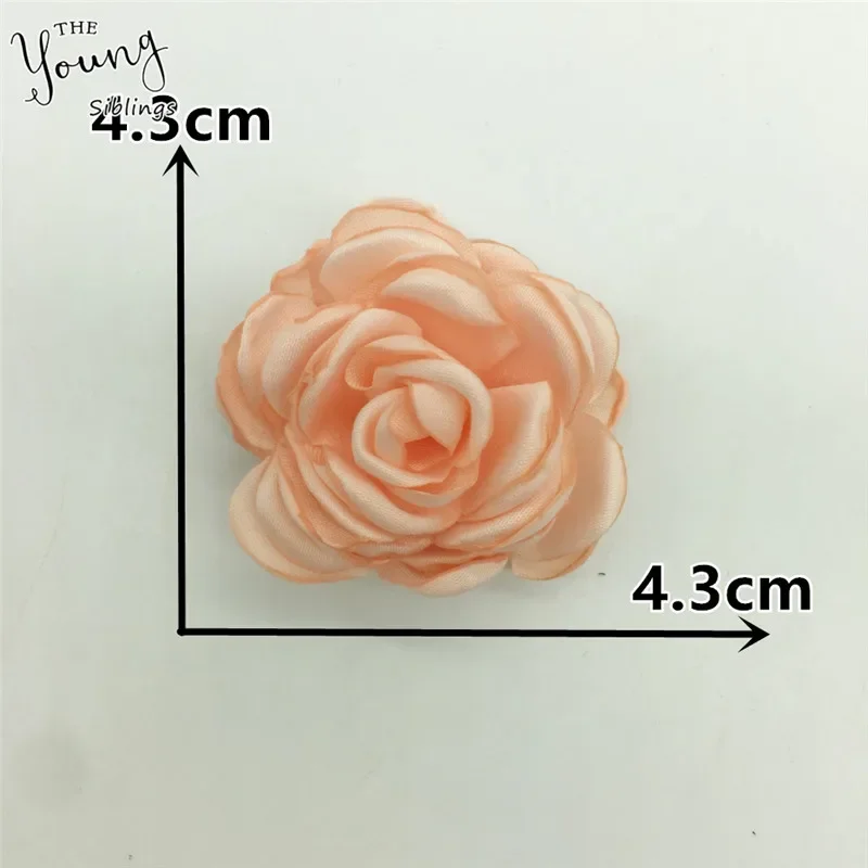 Romantic Rose Artificial 3D flower for Home decoration Bride Wedding dress party Silk Flowers DIY Clothing Hats Accessories