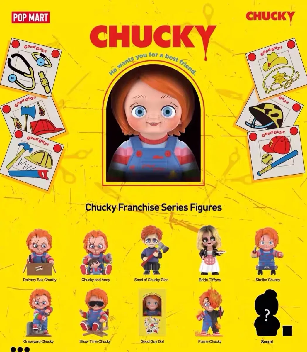 Caixa Cega Popmart Chucky Halloween 1Pcs