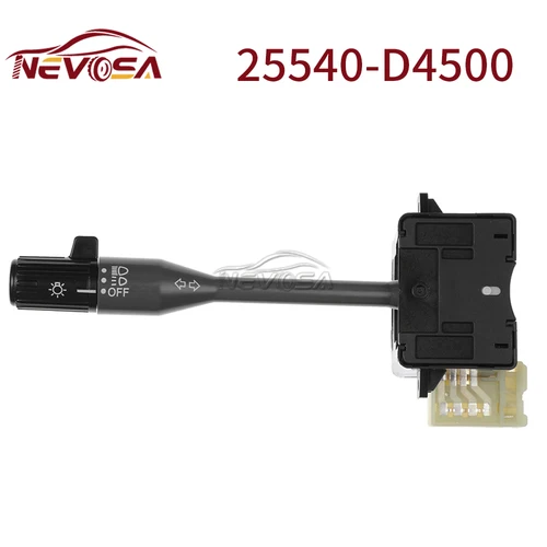 Imagen 1 del producto NEVOSA para 86-93 Nissan D21 pastilla de cuerpo duro interruptor de señal de giro de faro 25540-D4500 25540D4500