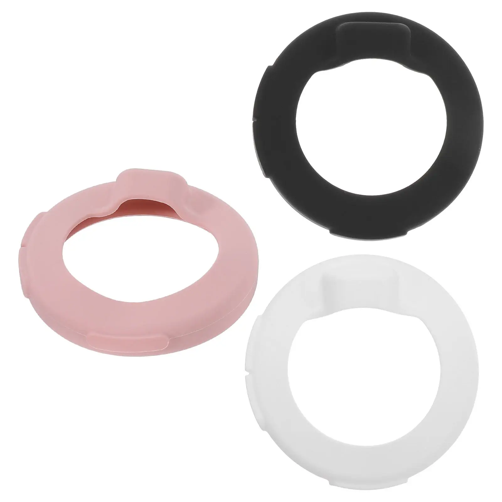 3Pcs Silicone Protective Covers Stethoscope Chestpiece Replacement Set Nursing Digital Stethoscope Accessories Protective Case