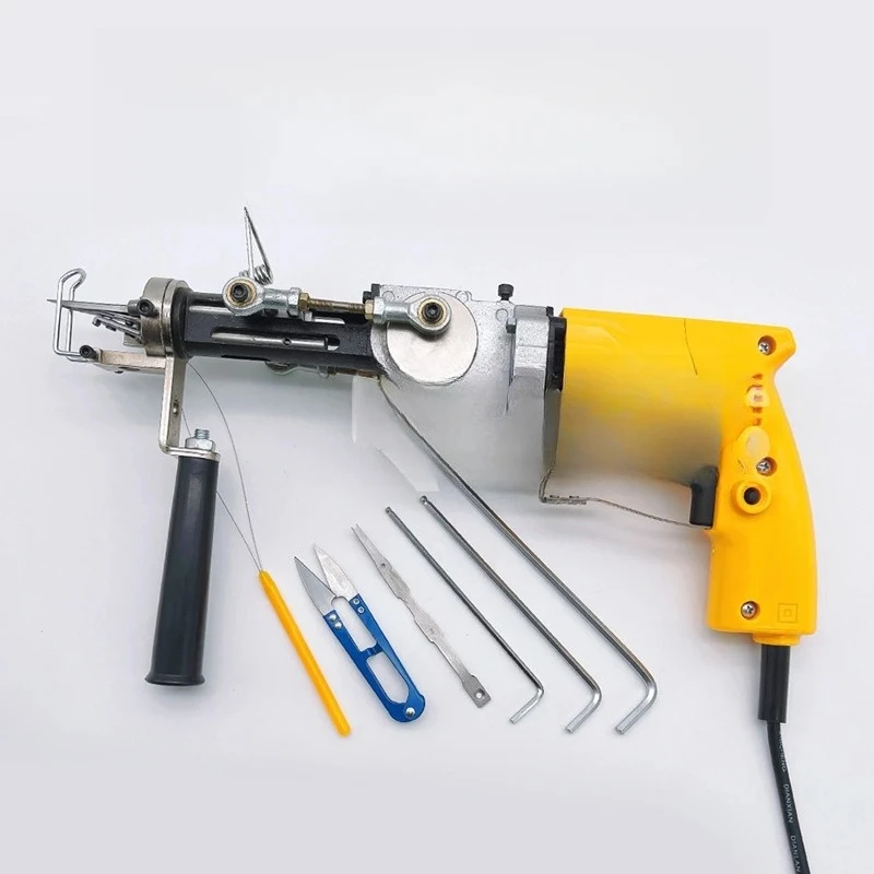 2-in-1 Professional Tufting Gun Cutting Fleece Ring Fleece Carpet Weaving Gun