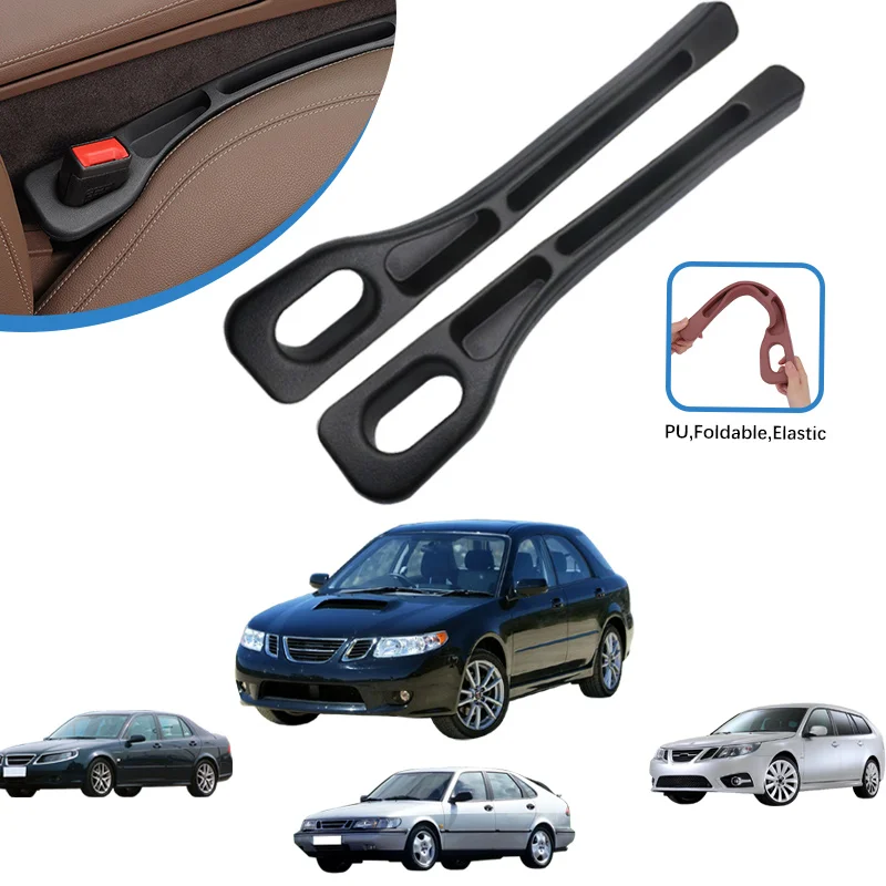 

Car Seat Gap Leak-proof Storage Plug Strip For Saab 9-3 9-5 900 9-7X 9-2X 9-4X Car Seat Gap Filler Organizer Interior Accessorie